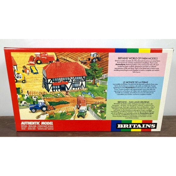 Britains SUPER-SPRAY TANKER Farm Implement #9537 Superspray Tractor Trailer 1:32 - Picture 6 of 9